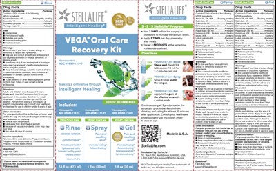 Kit Label - Stellalife Recovery Kit Display